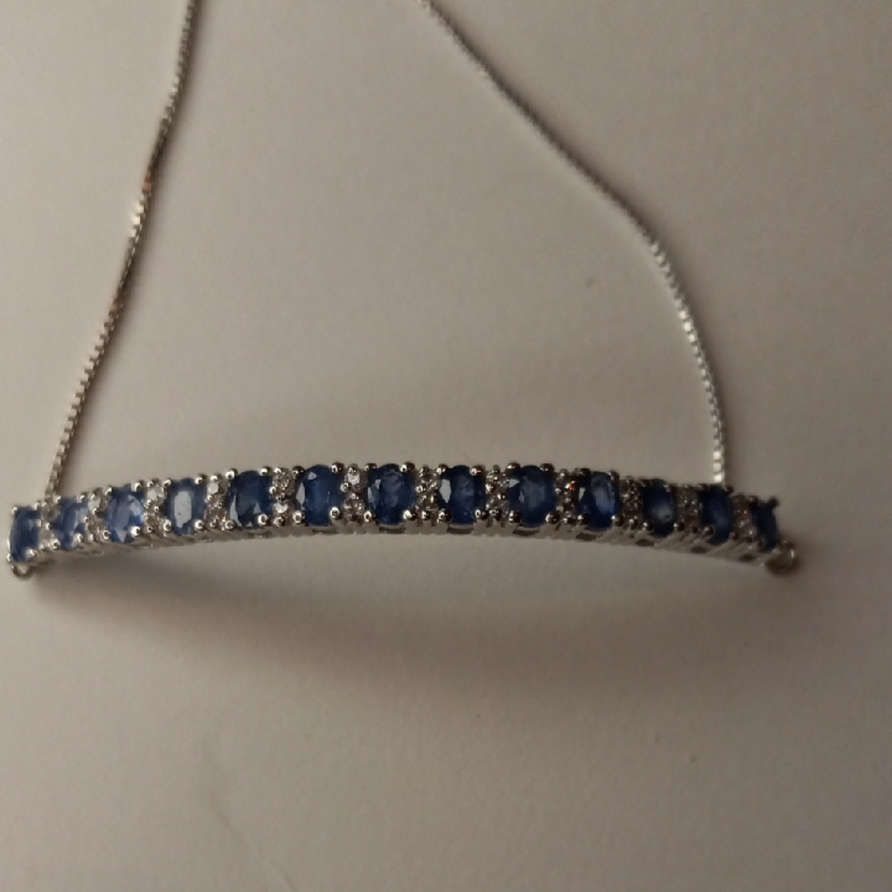 Blue Sapphire Bracelet
